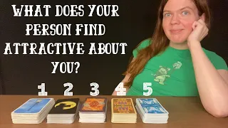 ♢ PICK A CARD ♢ WHAT DOES YOUR PERSON FIND ATTRACTIVE ABOUT YOU? - TIMELESS PSYCHIC TAROT READING