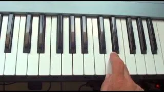 How to play The Final Countdown - Europe - Piano Tutorial - simple version