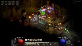Diablo 2 Resurrected HARDCORE Necromancer Gameplay Walkthrough part 28 - 4K 60FPS No commentary