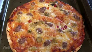E-Z Thin Crispy Tortilla Crust Pizza