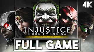 INJUSTICE GODS AMONG US Gameplay Walkthrough FULL GAME (4K 60FPS) - No Commentary