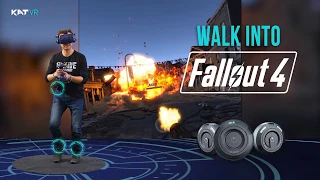 Walk into a post-apo wasteland - FALLOUT 4 VR + KAT loco Gameplay