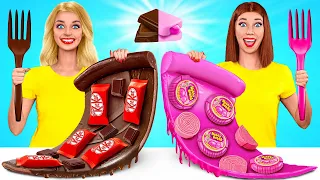 Жевательная Резинка vs Шоколадная Еда Челлендж | Смешные челленджи от Multi DO Challenge