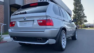 BMW X5 4.8is Cold Start