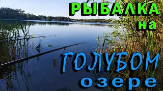 Рыбалка на ГОЛУБОМ озере