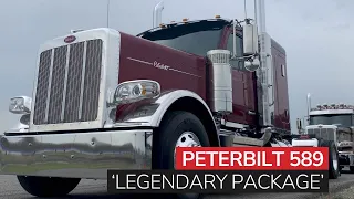 The brand-new Peterbilt 589 and its 'Legendary' trim package