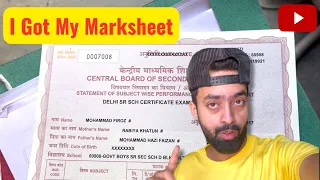 Finally I Have Received My Marksheet | After Correction | Watch Now #cbse #marksheet #correction