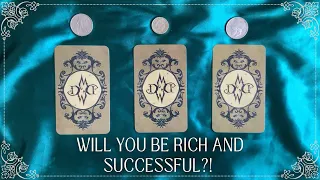 Will You Become Rich and Successful? 🍀💰💵 WHEN? 👀 Pick a Card Tarot Reading 🌙