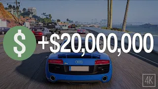 Recibe TUS 20 MILLONES en 5 MINUTOS en GTA 5 ONLINE! - (Como Conseguir Dinero en GTA 5 Online)