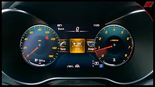 2021 GLC300 Head Up Display | Mercedes Benz How to