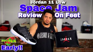 Got’Em EARLY!! Jordan 11 Low Space Jam (2024) Review & On Feet 👣
