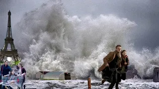 What is Happening? Paris is sinking! Terrible flooding hits France!