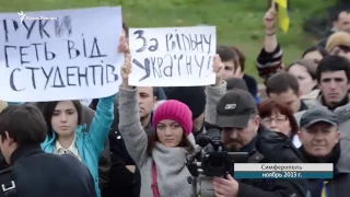 Крым – это Европа: Андрей Щекун о том, как проходил Евромайдан в Крыму