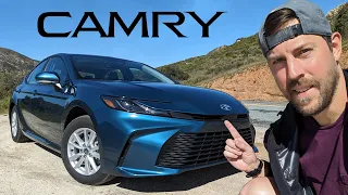 *TESTED* This "basic" 2025 Toyota Camry LE just BLEW me away...A Budget Lexus ES?!