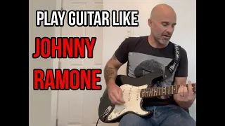 Play Guitar Like Johnny Ramone Lesson + Tutorial