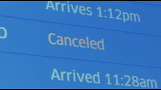 Powerful winter storm to blame for flight cancellations at Harry Reid International