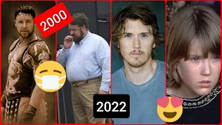 Amazing Gladiator then and now / All Cast 2000 vs 2022 / Real Name and Age