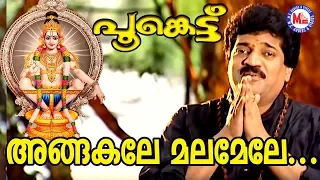 അങ്ങകലെ മലമേലേ | Angakale Malamele MG Sreekumar | Poonkettu | Ayyappa Devotional Songs Malayalam