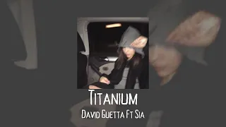 Titanium - David Guetta Ft Sia / Far away Far away (sped up)