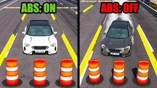 Active Car Safety Systems (ABS,ESC) - Beamng drive