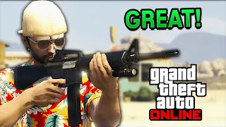 The New BEST Weapon? Service Carbine (M16) REVIEW | GTA 5 Online