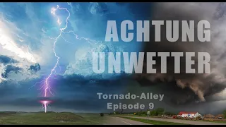 ACHTUNG UNWETTER mit Tornado - Alarm und 10 cm HAGEL / Gewitter mit heftigen BLITZEN
