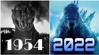 All movies Godzilla evolution | evolu 2021