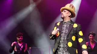 Boy George & Culture Club - Miss Me Blind - Charlotte, N.C. 7/19/23 - ROW 2 - Letting it Go Tour