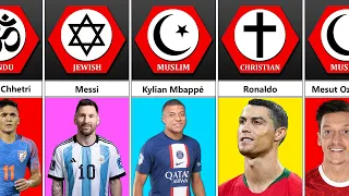 Religion Of Famous Football Players | Christian • Muslim • Hindu • Part 1