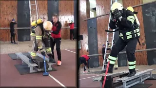 В інституті відбулися змагання «Найсильніший пожежний-рятувальник 2021»