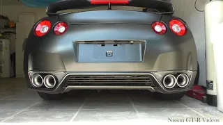 Nissan GT-R Midpipe Sound Comparison  HKS vs AAM