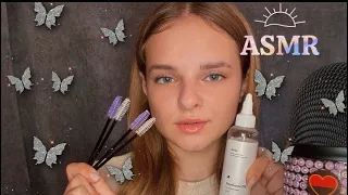 ASMR УКРАЇНСЬКОЮ ЗРОБЛЮ ТОБІ БРІВКИ🤭💆‍♀️ASMR BROWS