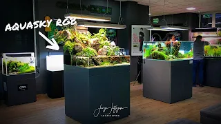 NEW Amazing Aquascapes at GreenAqua (Jan 2020) + sneak preview of AQUASKY RGB