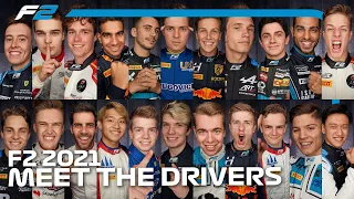 Meet The F2 Drivers! | 2021 Formula 2 Championship