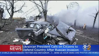 Ukraine Says Russia Has Launched 'Full-Scale Invasion'
