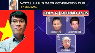 ROUND 13-15 | Liem Quang Le Chess Games | MCCT Julius Baer Generation Cup | 21/09/22