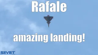 Rafale Jet - Most Amazing Landing Ever - Kauhava 2020