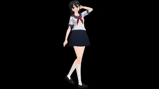 Ayano Love me like you do (Mmd)