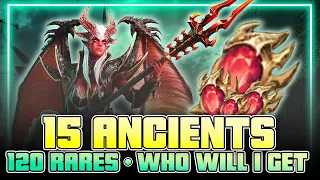 MY PULLS! 15 Ancients, 120+ Rares - Did My Luck Finally Run Out?! ⁂ Watcher of Realms ⁂ G4G DAY 77