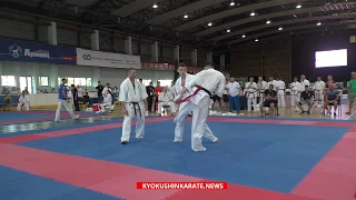 KWU World Cup, U21 Final -75 Vitalii Bolotov (Russia) - Alexandr Tronyagin (Kazakhstan, aka)