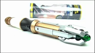 DOCTOR WHO 12th Doctor Single Button Sonic Screwdriver Toy Review | StephenMcCulla