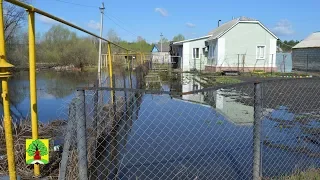 Половодье в Посёлке Подлесный - Углянского сельского поселения