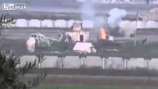 Syria tank attack