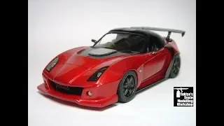 Building custom Tamiya MAZDA ROADSTER 1/24 scale model - SANO DESIGN SD-1 ROADSTER Jan. 2020