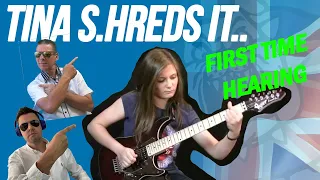 First Time Hearing -Tina S - Moonlight Sonata (Beethoven Shred Cover) (BRITS REACTION!!!)