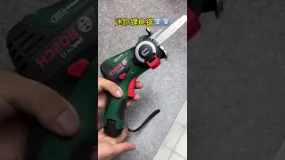 4 inch 21V portable handheld electric tree cutting cordless chain saw battery mini chainsaw for wood