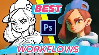 How to Paint in Photoshop - Best Digital Painting Workflows