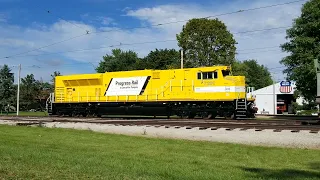 EMDX 7231 (SD70ACe-T4) start-up sequence at the Illinois Railway Museum