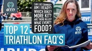 Top 12 Triathlon Frequently Asked Question's | Tips For Beginner Triathletes