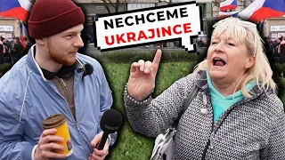 Debata s voliči Jindřicha Rajchla na demonstraci v Praze (feat. Pavel Cimbál)